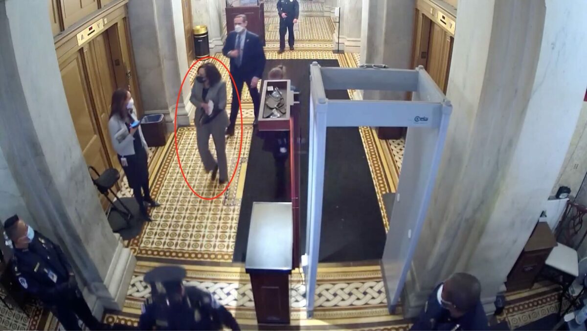 Will This Video Of Kamala Leaving The Capitol Might Throw A BIG Wrench In J6 Prosecutions